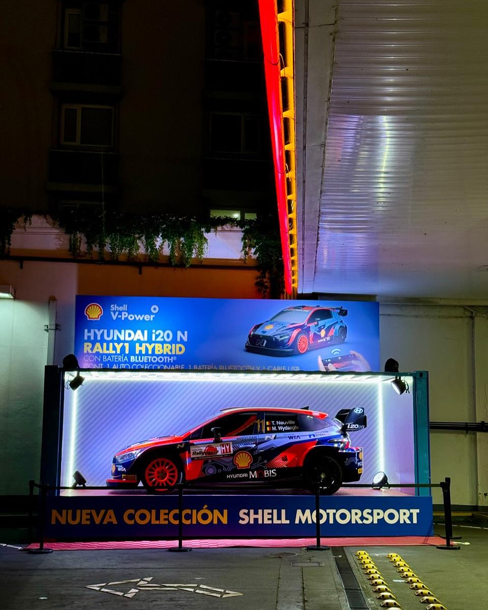 Activación de marca Shell con trailer o módulo de Trailers Especiales